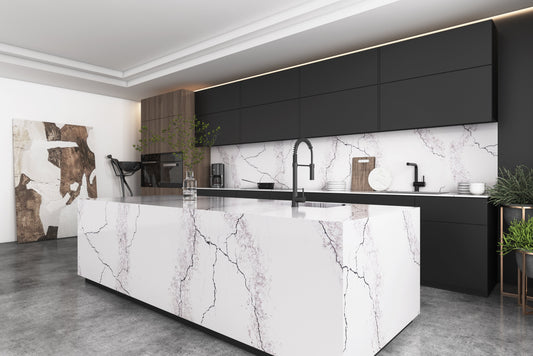 3cm Quartz 126"x 63" Countertop - Bedrock- Self Pick Up Only