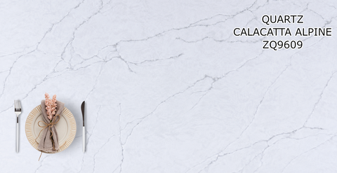 2cm Quartz Calacatta Alpine Countertop
