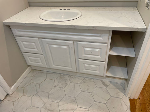 2cm Quartz Avalanche Countertop - Self Pick Up Only