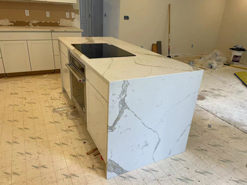 3cm Quartz 126"x 63" Countertop - Calacatta Gold ZC331- Self Pick Up Only