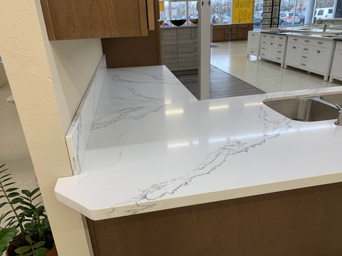 2cm Quartz Calacatta Ivy Countertop - Self Pick Up Only