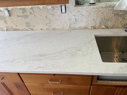 3cm Quartz Cassini Countertop V3001- Self Pick Up Only