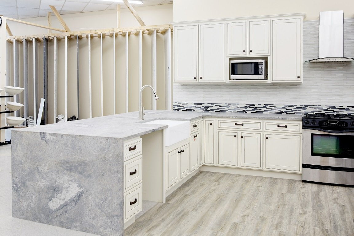 3cm Quartz 126"x 63" Countertop - Blue Savoie- Self Pick Up Only - ZCBuildingSupply