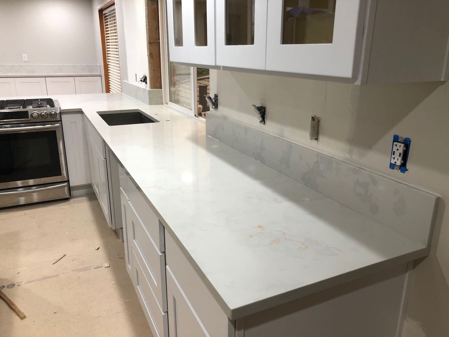 3cm Quartz Frosted Wind Countertop - Self Pick Up Only