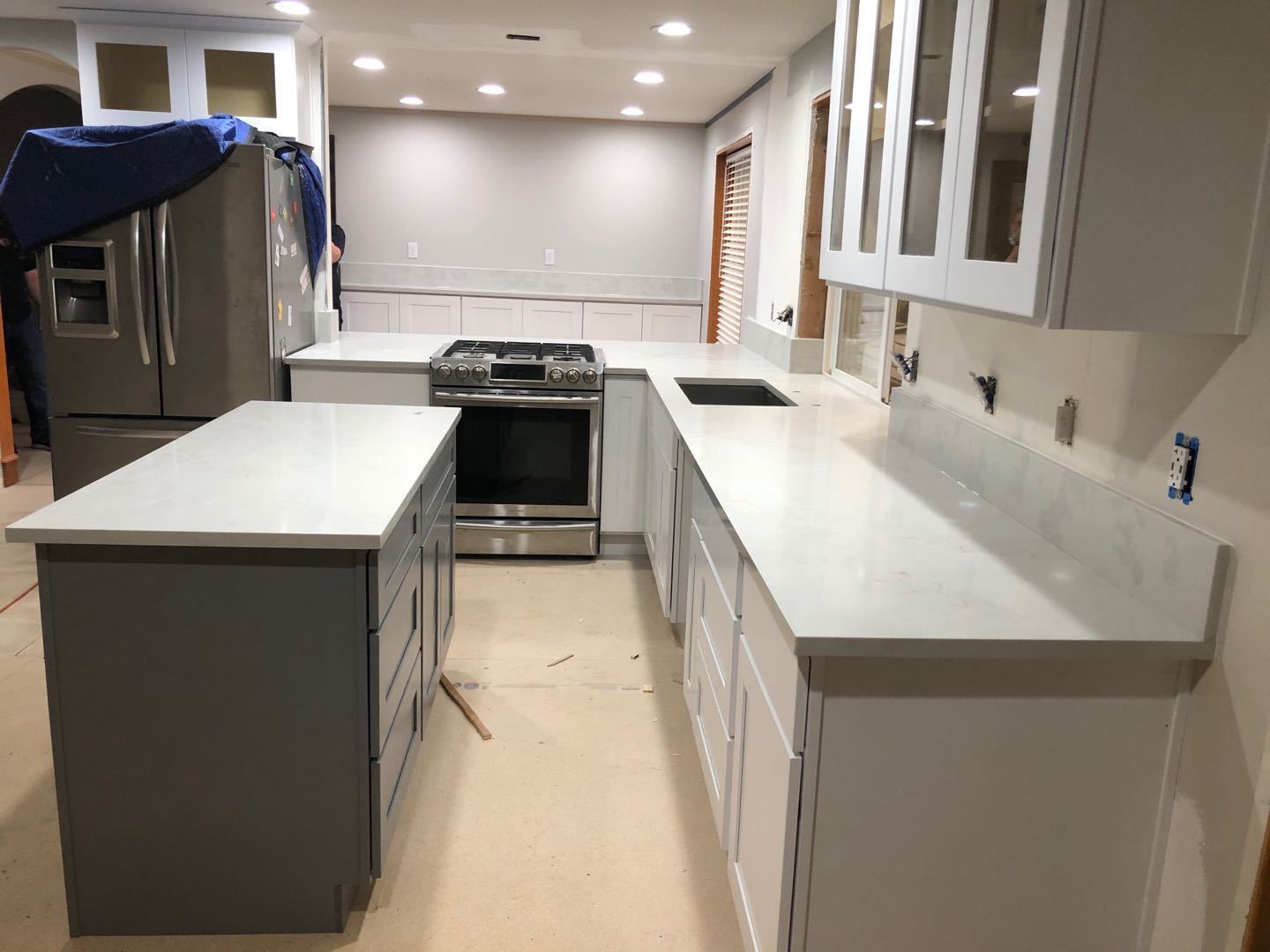 3cm Quartz Frosted Wind Countertop - Self Pick Up Only