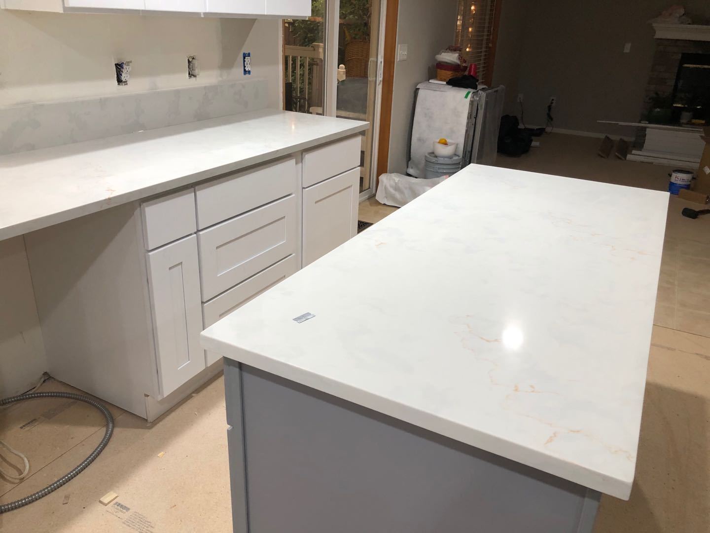 3cm Quartz Frosted Wind Countertop - Self Pick Up Only