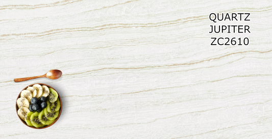 3cm Quartz 126"x 63" Countertop - Jupiter