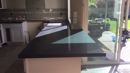 2cm and 3cm Quartz Pure Black Countertop - Self Pick Up Only
