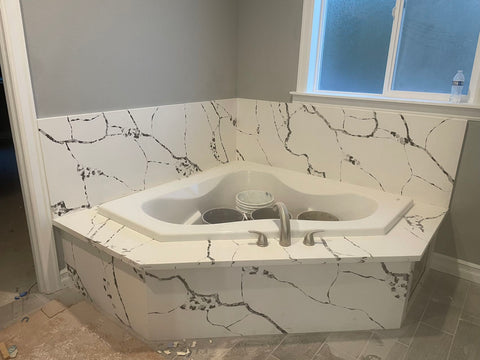 2cm Quartz Smoky White  Counter top - Self Pick Up Only