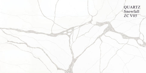 3cm Quartz Snowfall Countertop V05- Self Pick Up Only - ZCBuildingSupply