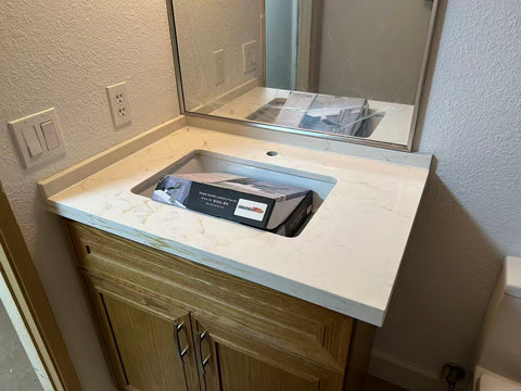 2cm Quartz Spanish Gold Countertop - Self Pick Up Only - ZCBuildingSupply