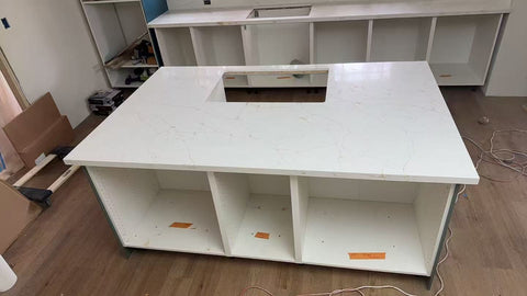 2cm Quartz Spanish Gold Countertop - Self Pick Up Only - ZCBuildingSupply