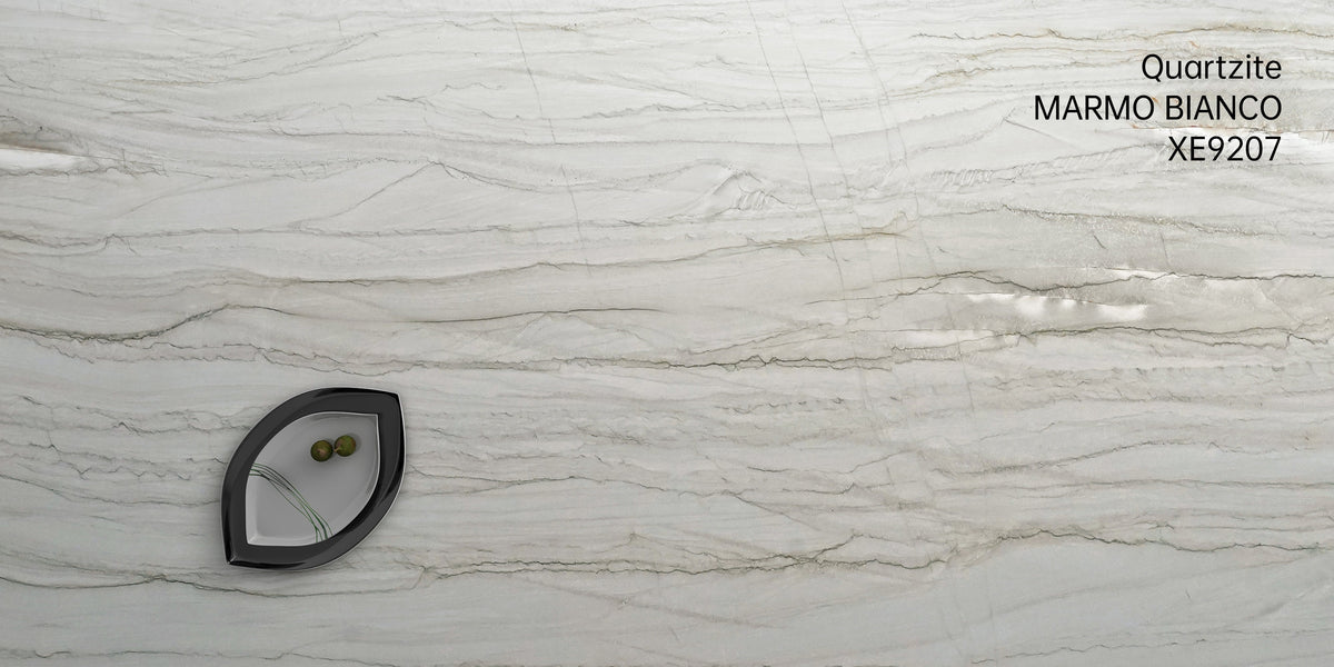 3cm Quartzite XE9207 Marmo Bianco Countertop - Self Pick Up Only