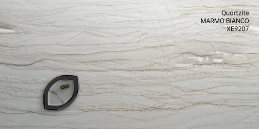 3cm Quartzite XE9207 Marmo Bianco Countertop - Self Pick Up Only
