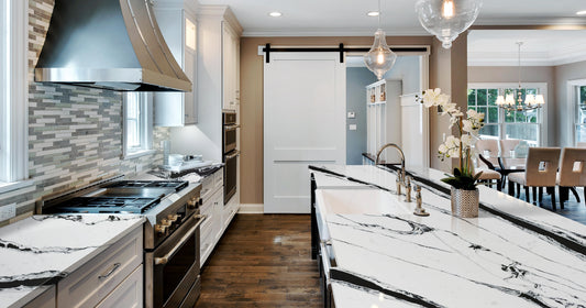 3cm Quartz 126"x 63" Countertop - Opera Genoa ZC522 - Self Pick Up Only