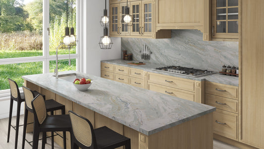3cm Quartz  126"x 63" Countertop - Taj Mahal - ZC7019 Self Pick Up Only