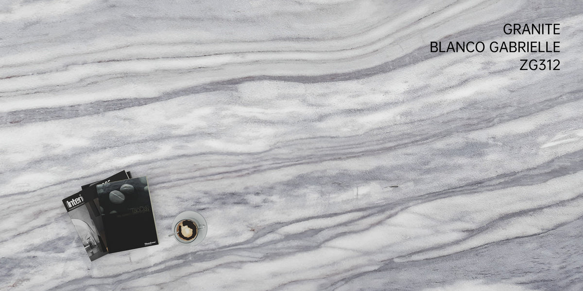 3cm Granite ZG312 Blanco Gabrielle Countertop - Self Pick Up Only