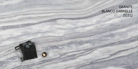 3cm Granite ZG312 Blanco Gabrielle Countertop - Self Pick Up Only