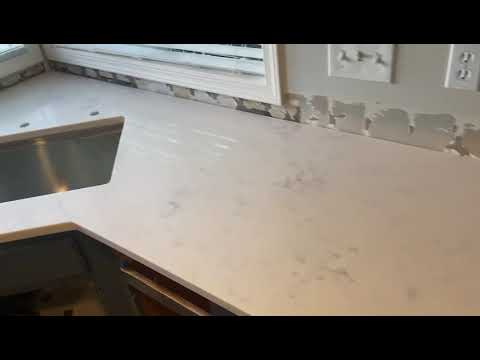 3cm Quartz 126"x 63" Countertop -Carrara White- Self Pick Up Only